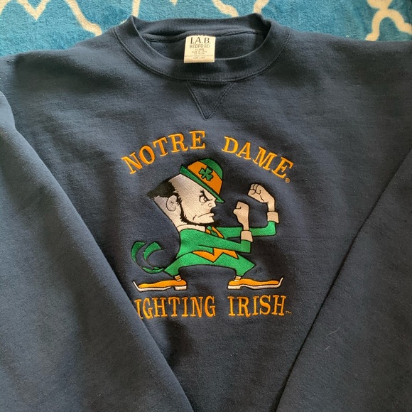 I. A. B. Bedford Other - Notre Dame Fighting Irish Sweatshirt XL 022
